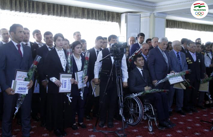 Tajikistan athletes in Sughd Region receive scholarships