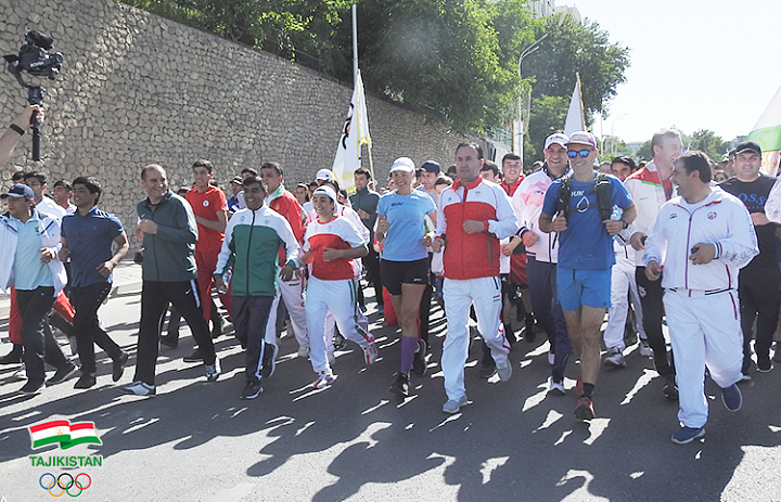 NATIONAL OLYMPIC COMMITTEE OF TAJIKISTAN TAKES PART IN MARATHON FOR WATER FOR SUSTAINABLE DEVELOPMENT